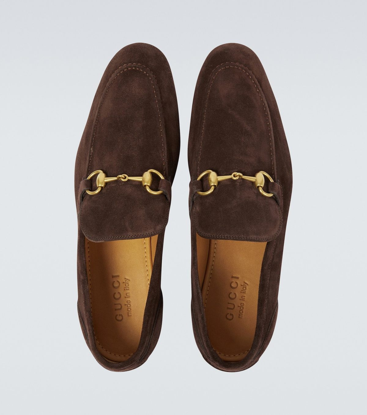 Gucci - Jordaan suede loafers