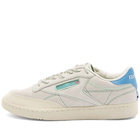 Reebok Men's Club C 85 Sneakers in Chalk/Alabaster/Green