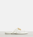 Dolce&Gabbana DG rubber thong sandals