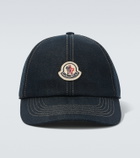 Moncler Logo denim baseball cap