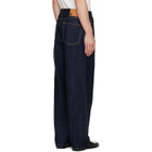 vowels Blue Baggy Jeans