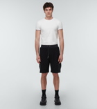 Moncler - Cotton-blend jersey T-shirt