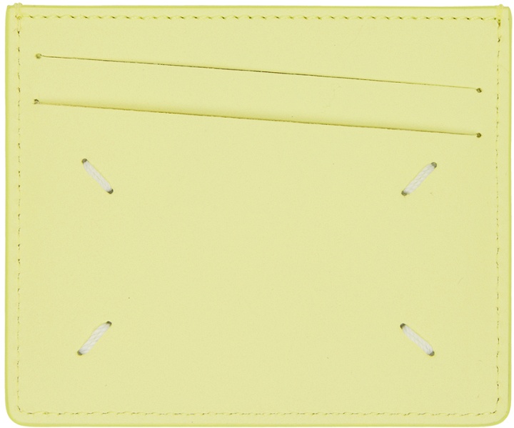Photo: Maison Margiela Yellow Four Stitches Card Holder