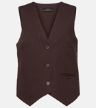 SIR Guillaume pinstriped vest