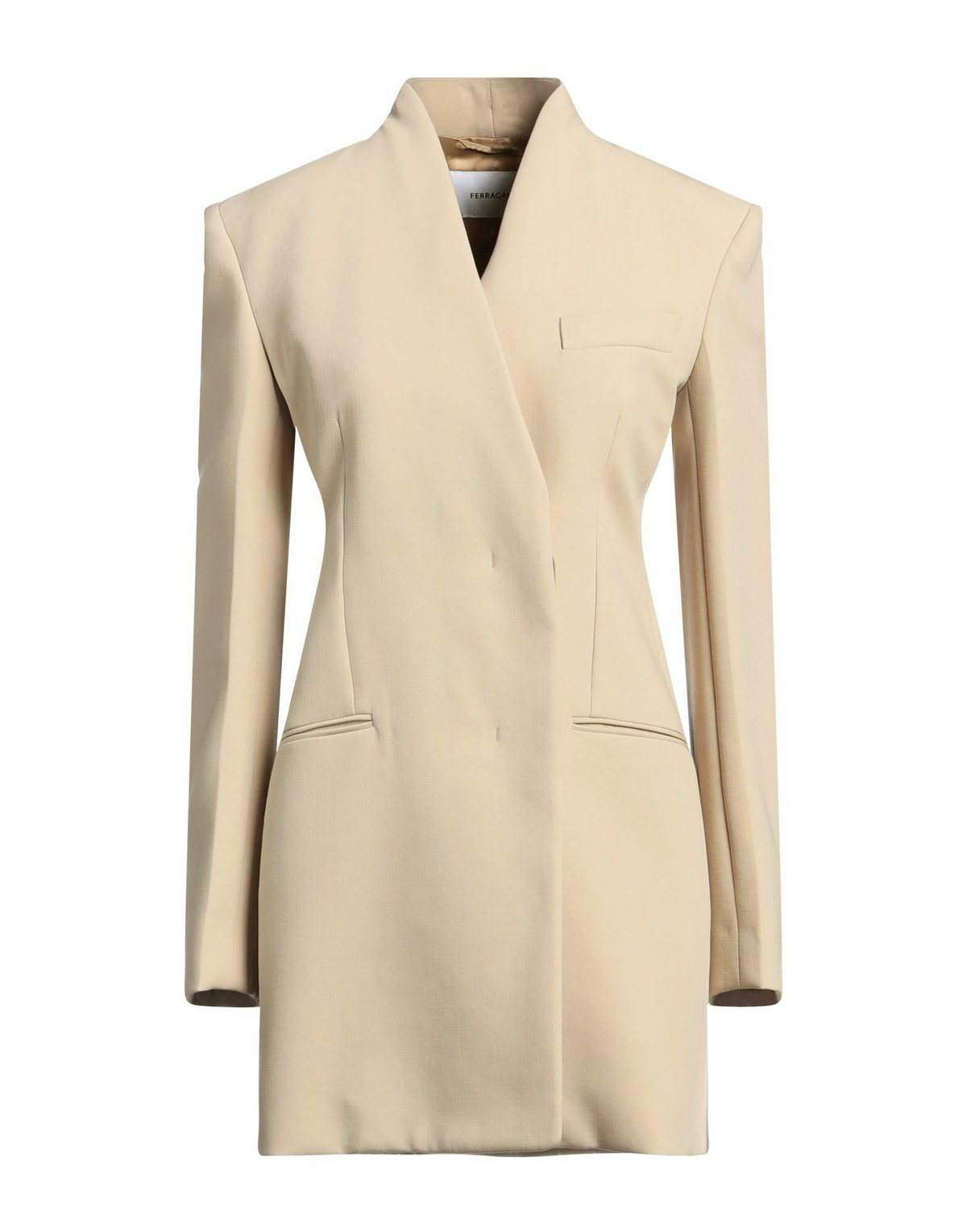 Ferragamo Womens Blazer in Beige