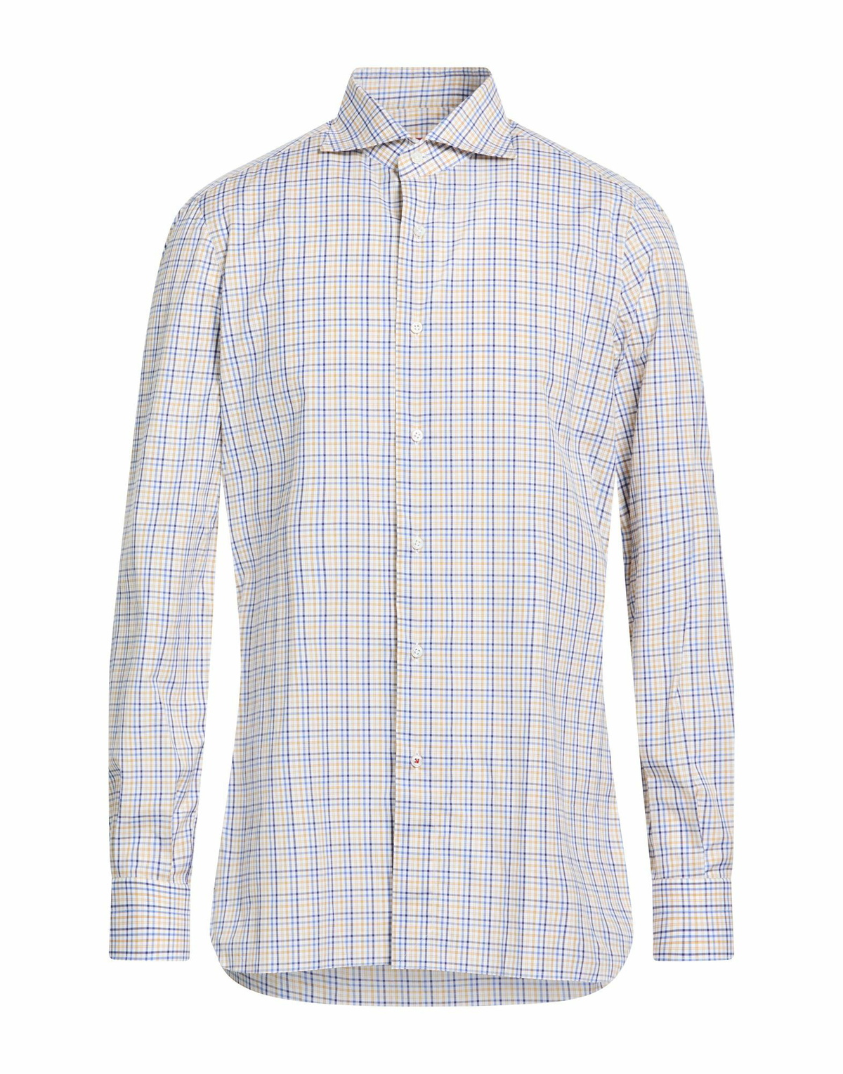 Isaia Mens Shirt in Blue