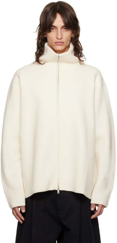 Studio Nicholson Roro Boiled Wool Boucle Oversized Shirt Studio 