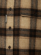 DSQUARED2 Canadian Plaid Wool Blend Shirt