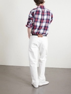 CELINE - Checked Cashmere Overshirt - Red