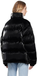 VTMNTS Black Printed Down Jacket