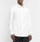 McQ Alexander McQueen - Slim-Fit Stretch-Cotton Poplin Shirt - White