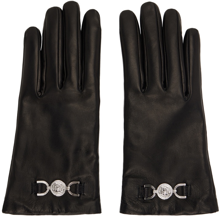 Photo: Versace Black Medusa Gloves