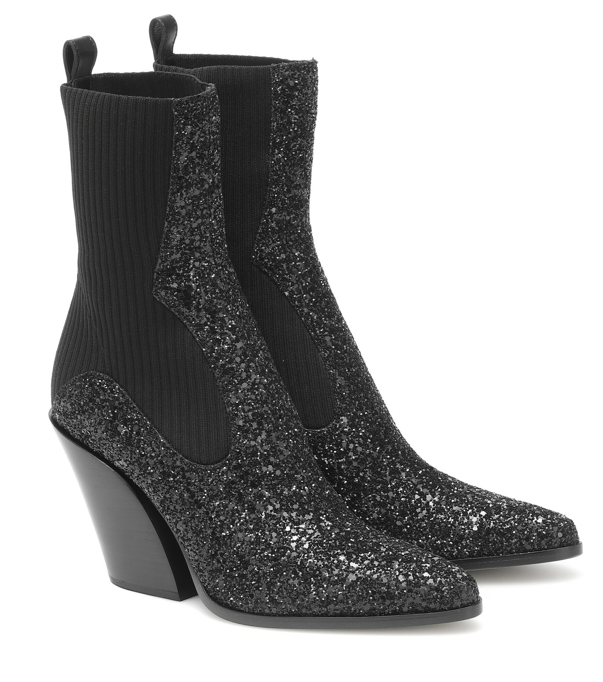 Jimmy Choo Mele 85 glitter ankle boots Jimmy Choo