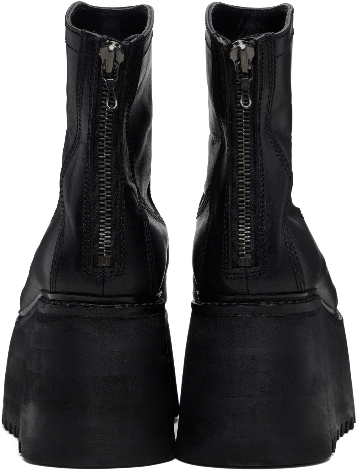 Julius Black Engineer Talos Boots