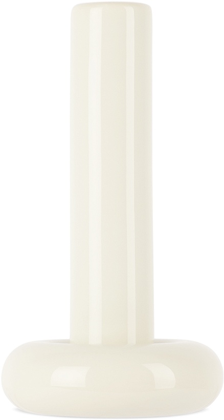 Photo: Gustaf Westman Objects White Chunky 195 Candle Holder