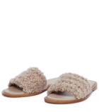 Gabriela Hearst - Ballast cashmere bouclé sandals
