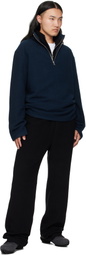 Rier Navy Fleece Sweater