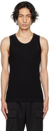 Róhe Black Scoop Neck Tank Top