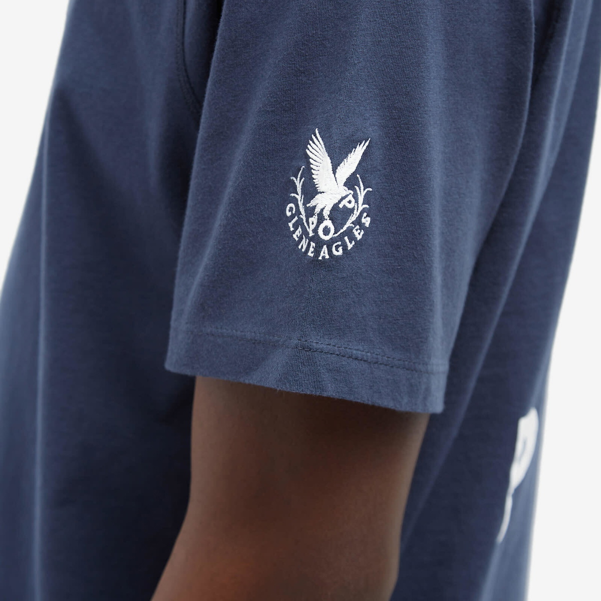 Pop Trading Company x Gleneagles by END. Tour T-Shirt in Navy Pop