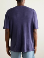 Frescobol Carioca - Carmo Linen T-Shirt - Blue
