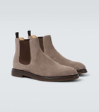 Brunello Cucinelli Suede Chelsea boots