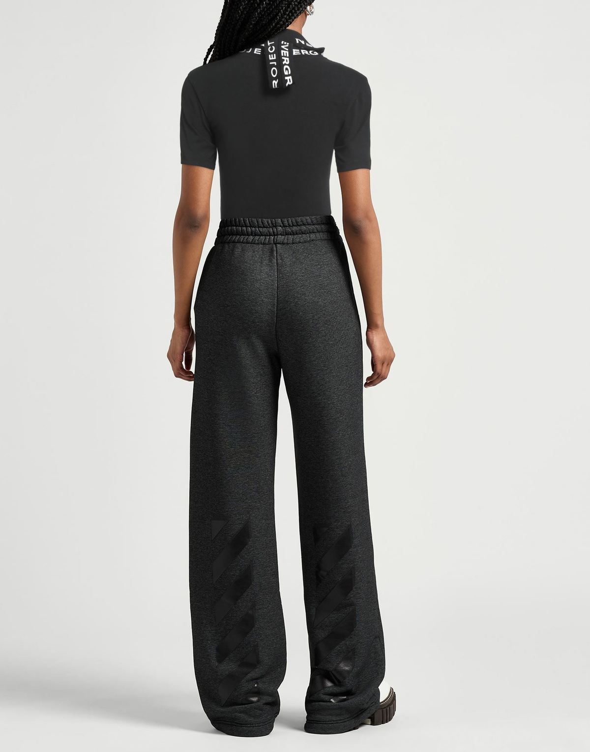 Y/project Womens T-shirt in Black