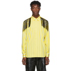 Comme des Garcons Homme Plus Yellow Fringed Shirt