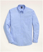 Brooks Brothers Men's Big & Tall Friday Shirt, Poplin End-on-End | Light Blue