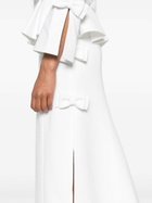 Huishan Zhang White Sabina Floor-Length Skirt