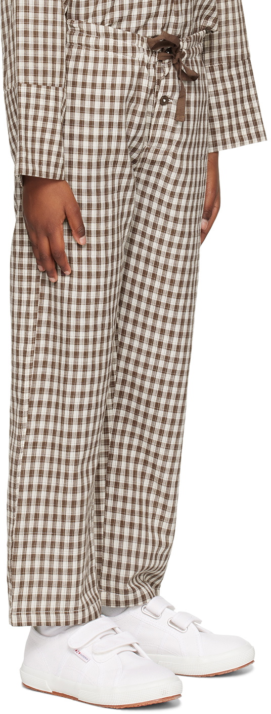 Caramel Kids Brown Ficus Trousers