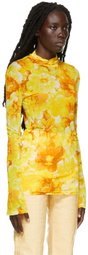 Kwaidan Editions Printed Mesh Turtleneck
