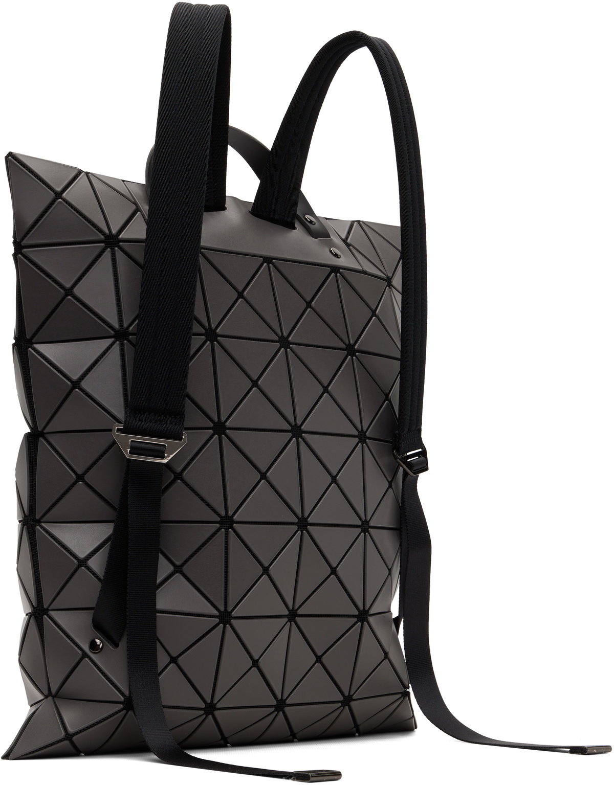 BAO BAO ISSEY MIYAKE Gray Flat Pack Backpack