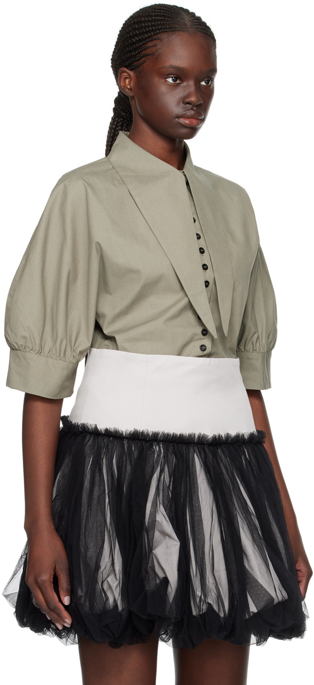 Renaissance Renaissance Khaki Deneuve Shirt