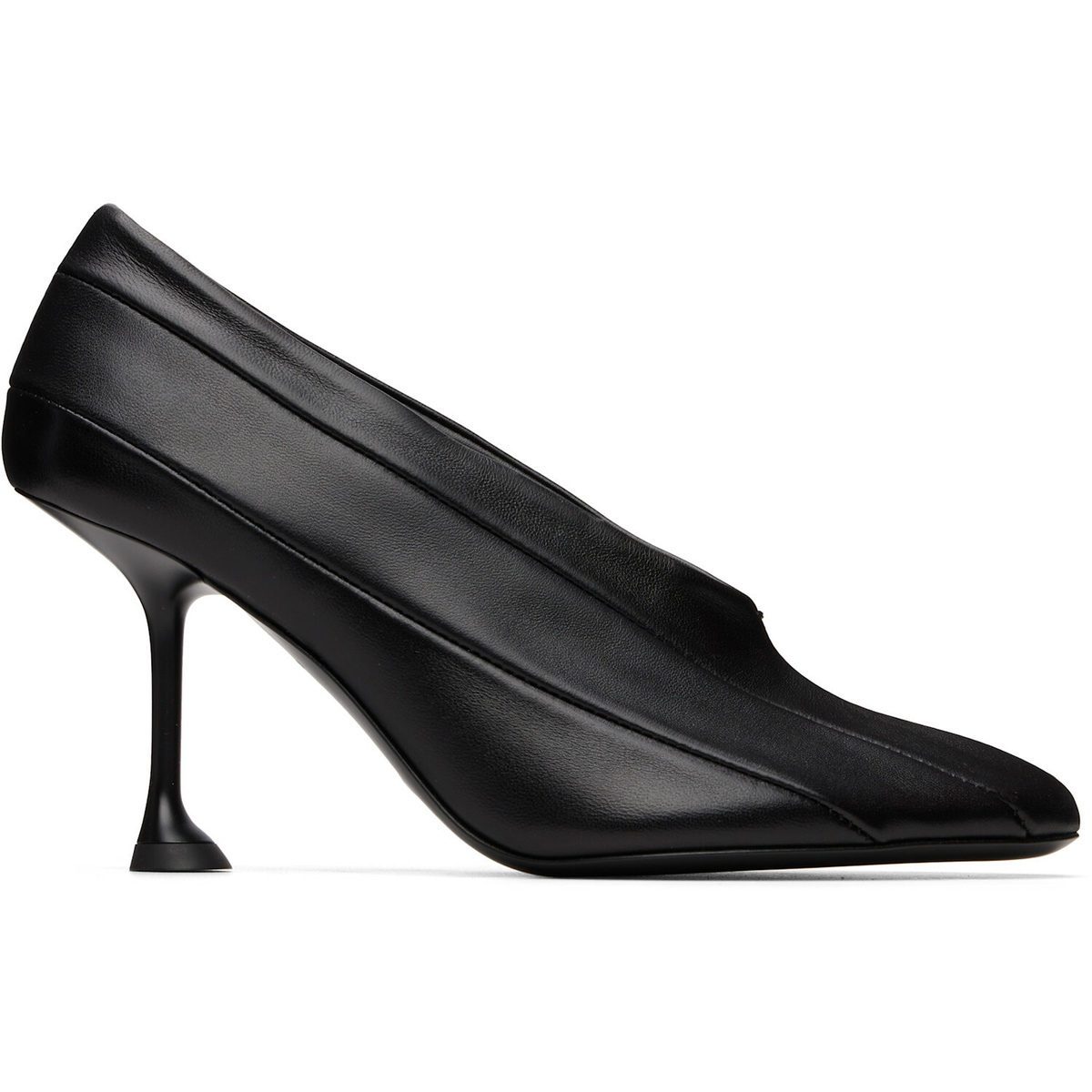 Proenza Schouler Black Tee 85 Pierced Heels