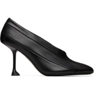 Proenza Schouler Black Tee 85 Pierced Heels