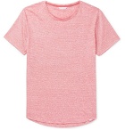 Orlebar Brown - OB-T Slim-Fit Striped Slub Linen-Jersey T-Shirt - Pink