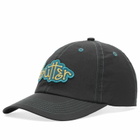 Butter Goods Men's Connection 6 Panel Cap in Black 