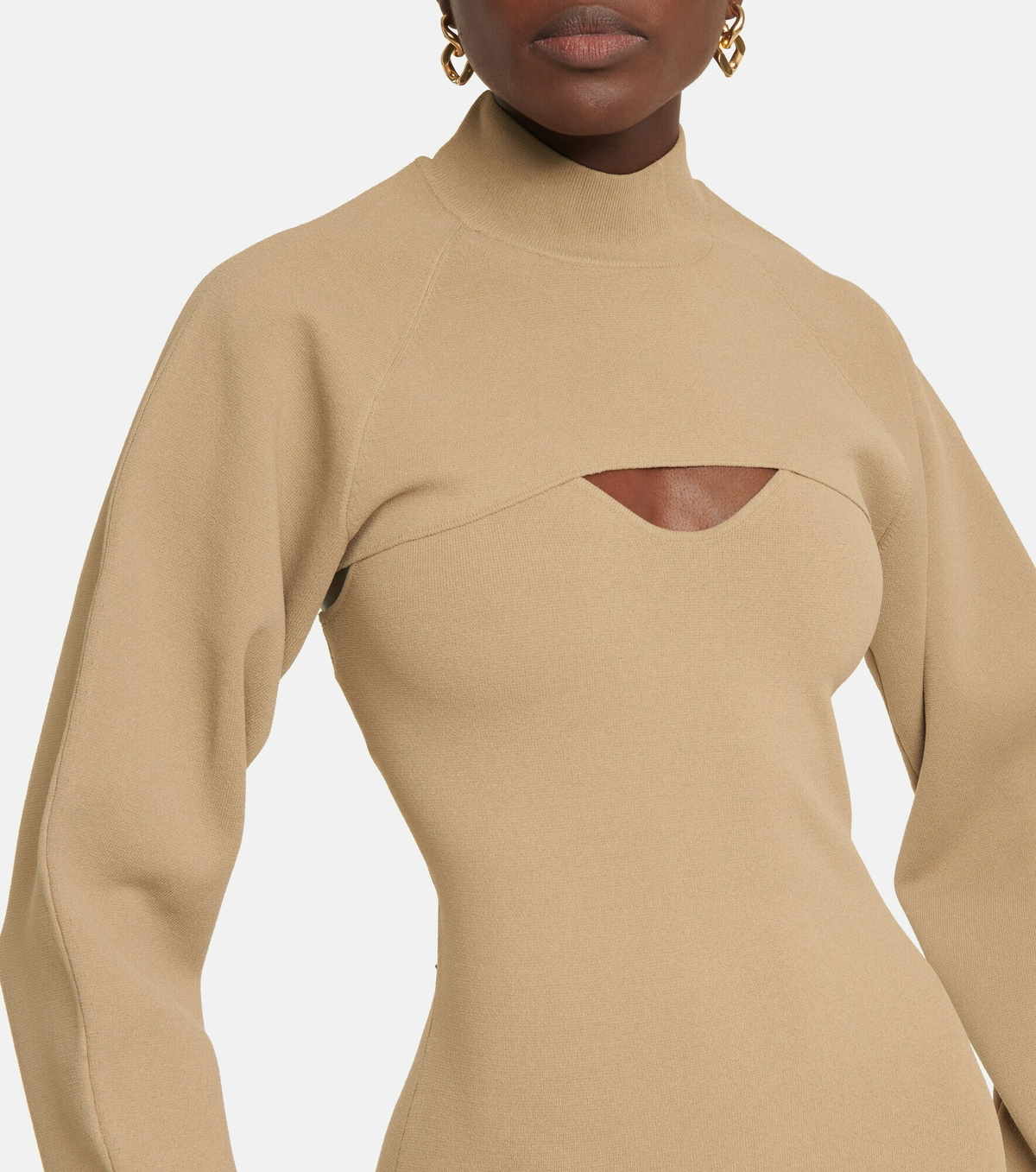 Nanushka - Noa sweatshirt midi dress