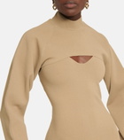 Nanushka - Noa sweatshirt midi dress