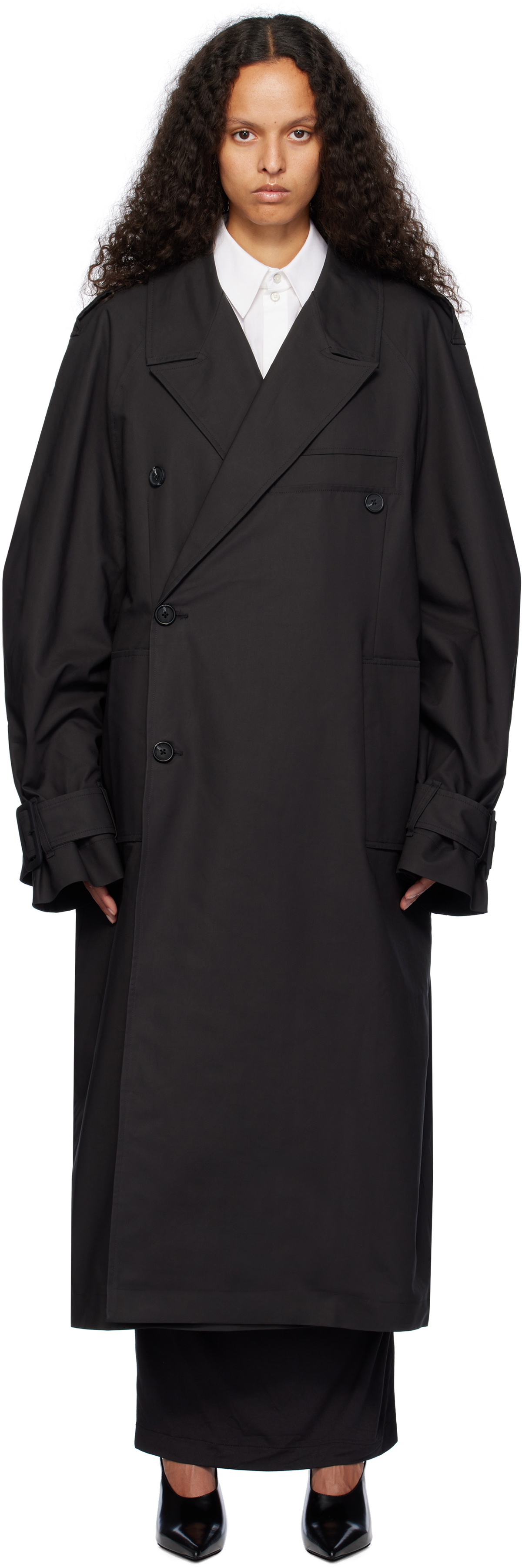 Entire Studios Black Wellington Coat Entire Studios