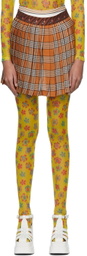SHUTING QIU Brown Cotton Skort