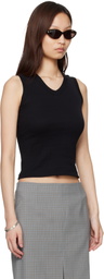FLORE FLORE Black Jill Tank Top