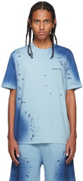 Axel Arigato SSENSE Exclusive Blue Spray London T-Shirt