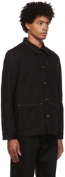 Nudie Jeans Black Hickory Jacket