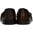 Marsèll Brown Stesa Soft Pebbled Leather Loafers