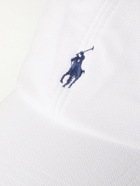 POLO RALPH LAUREN - Logo-Embroidered Cotton-Twill and Mesh Baseball Cap