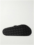 Birkenstock - 222 West Glossed-Leather Clogs - Black