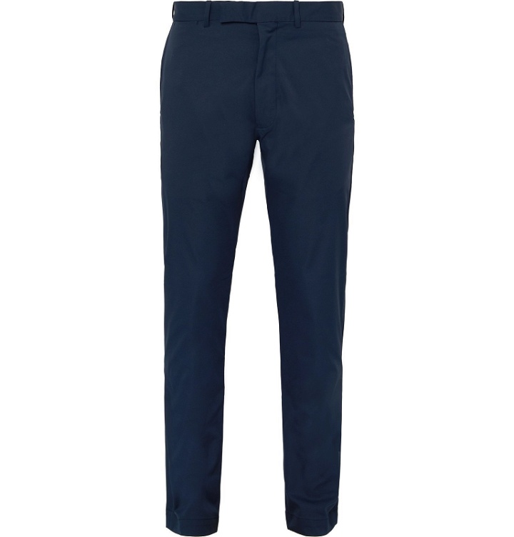 Photo: RLX Ralph Lauren - Navy Slim-Fit Tech-Jersey Golf Trousers - Blue