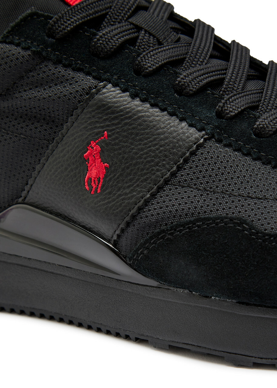 Polo Ralph Lauren Train 89 Panelled Mesh Sneakers Black