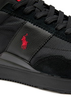 Polo Ralph Lauren Train 89 Panelled Mesh Sneakers Black